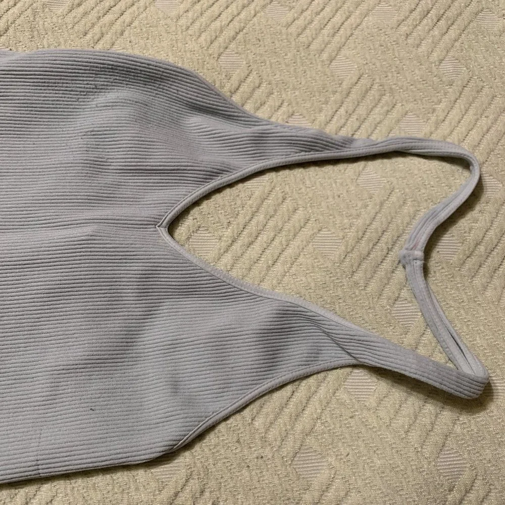 Seamless Ribbed Tank Top Set - Picture 5 of 7